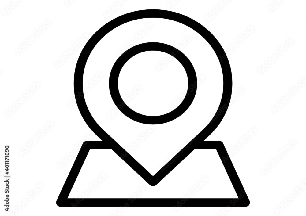 Map pin flat design style modern icon, pointer minimal vector symbol, marker sign
Map pin flat design style modern icon, pointer minimal vector symbol, marker sign