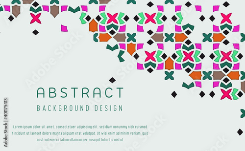 Islamic festival decorative background design