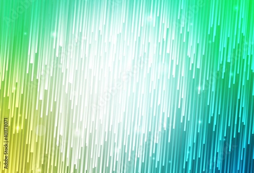 Light Green vector texture with colored lines.