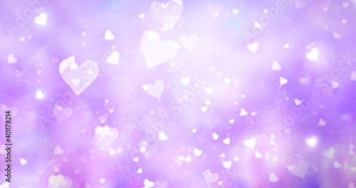 Valentine's day - Defocused Lights Abstract Background 