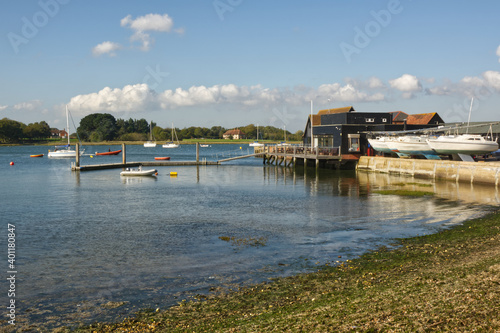 Waterside at Dell Quay, West Sussex, England