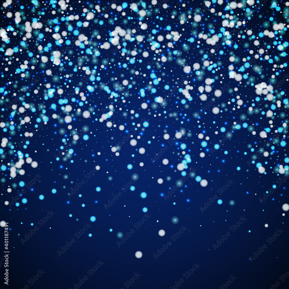Beautiful falling snow Christmas background. Subtl Beautiful falling snow Christmas background. Subtl