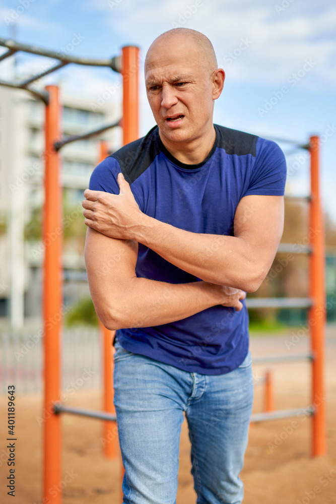 Portrait of a man on a street spot