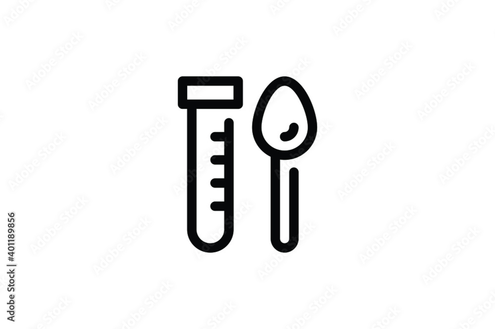 Pharmacy Outline Icon - Blood Test Pharmacy Outline Icon - Blood Test