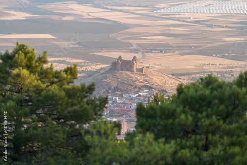 Castle of La Calahorra on top of a mountain © Javier