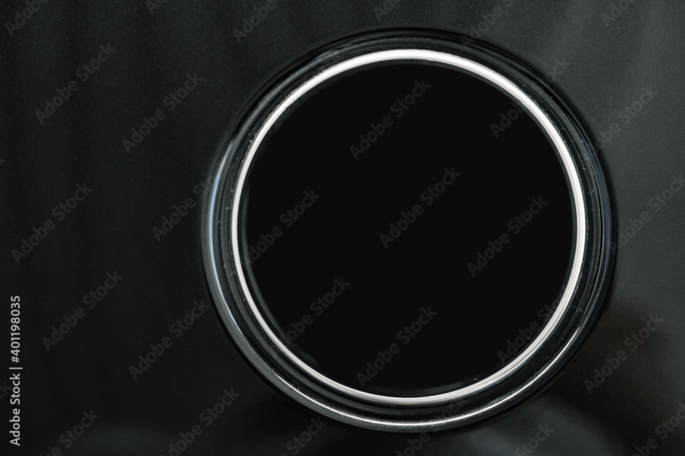 Steering wheel of a luxury car close up Steering wheel of a luxury car close up