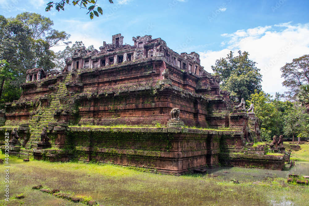 Angkor Archaeological Park, located in northern Cambodia, Siem Reap