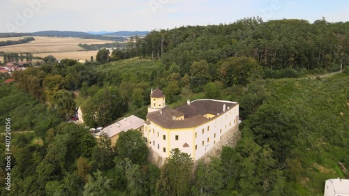 Malenovice Castle in the Czech Republic photo