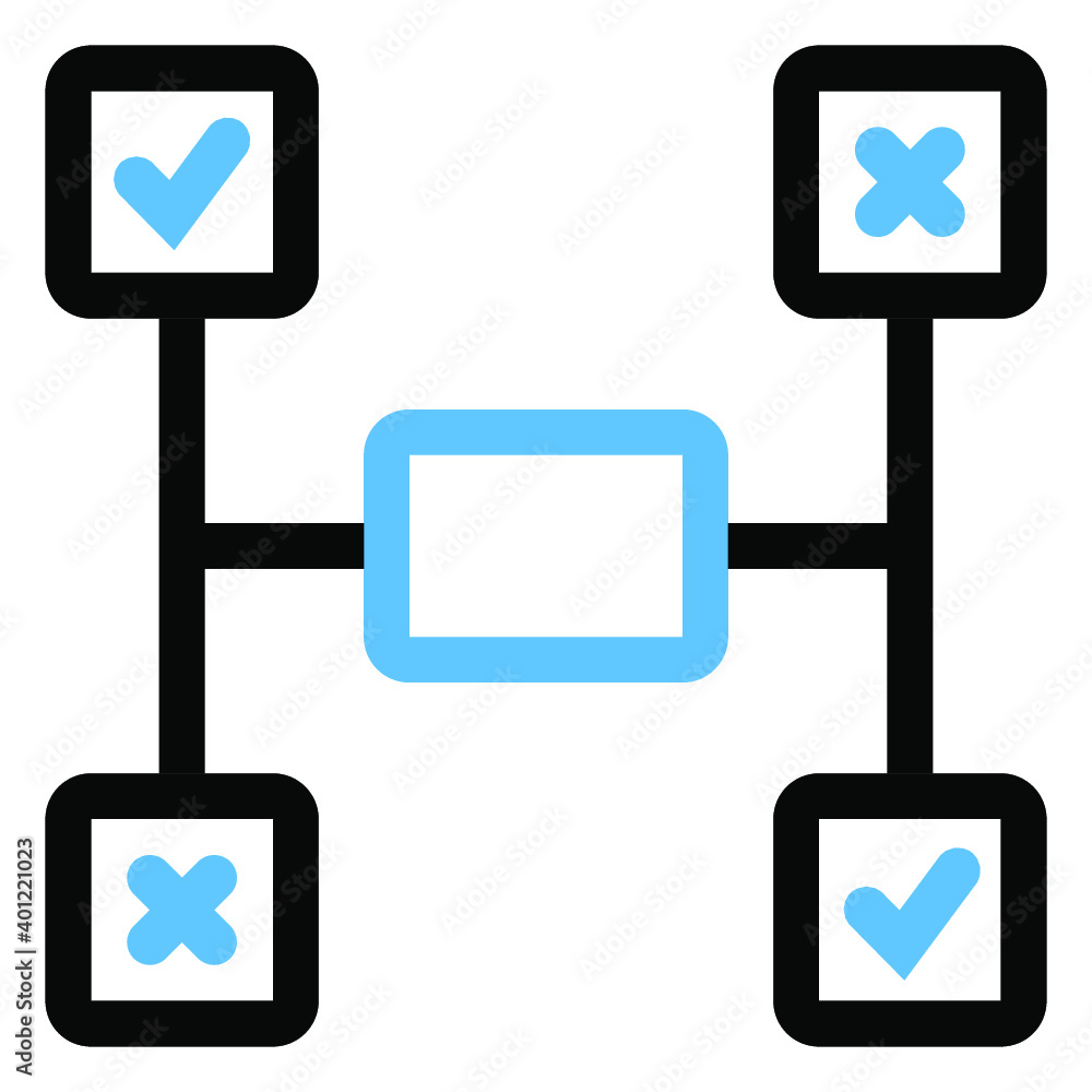 flowchat icon, flow flowchat icon, flow