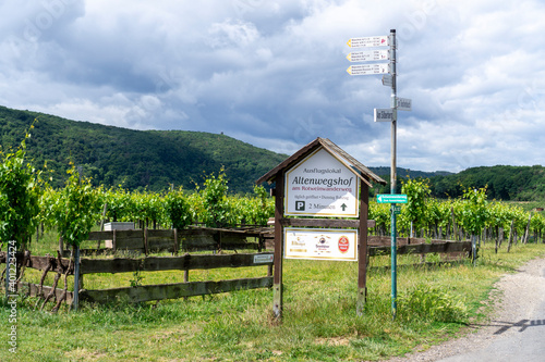 Wandern im Ahrtal über Ahrweiler auf dem Rotweinwanderweg