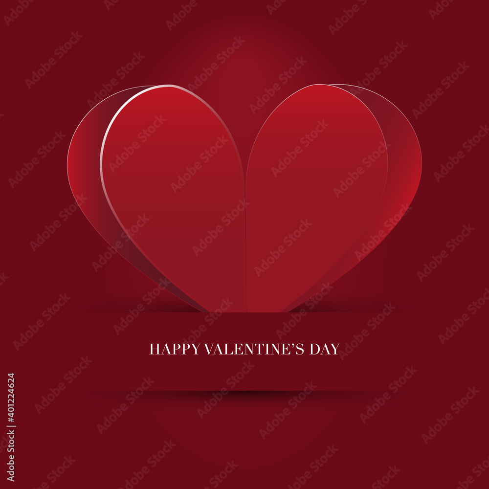 Template design banner for Valentine's day. Geometric background with decor heart for happy Valentine's day sale, women, mother day. Romantic promotion card and flyer. Vector. Template design banner for Valentine's day. Geometric background with decor heart for happy Valentine's day sale, women, mother day. Romantic promotion card and flyer. Vector.