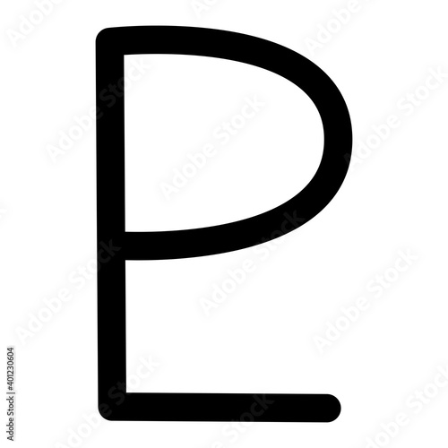 Planet Pluto astronomy symbol