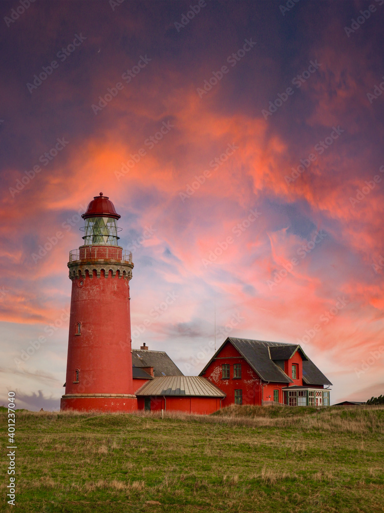 BOVBJERG LIGHTHOUSE BOVBJERG LIGHTHOUSE