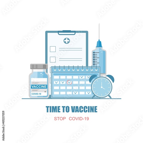 Time to covid vaccine