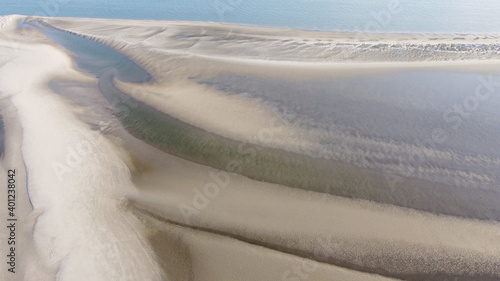 Wangerooge Priel bei Ebbe