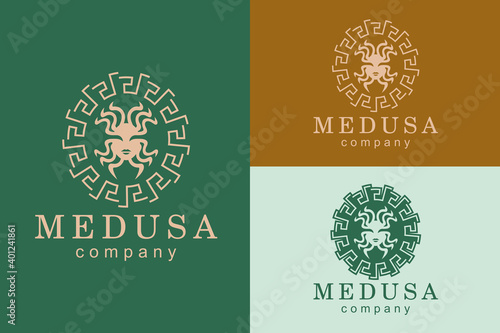 Medusa Goddess Logo Design