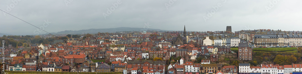 English town panorama