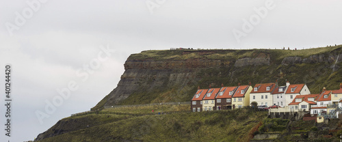Houses on cliff