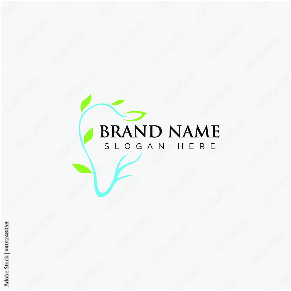 Dental care logo. medical logo concept. dentist vector Dental care logo. medical logo concept. dentist vector