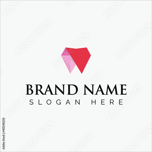Dental care logo. medical logo concept. dentist vector 