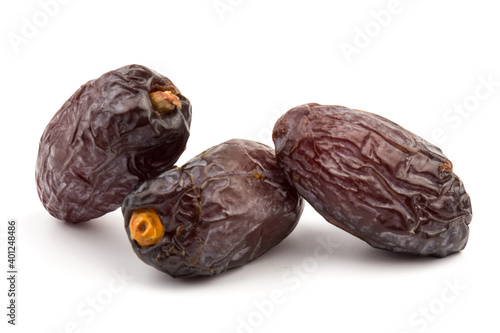 Wallpaper Mural Dried dates fruits isolated on white background Torontodigital.ca