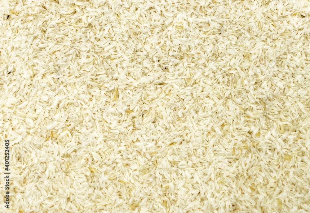 Supplement for intestinal transit, water soluble fiber, plantago ovata