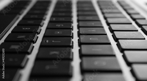 Keyboard close up