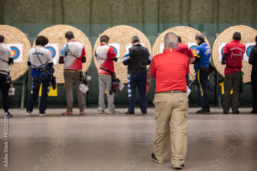indoor archery competition