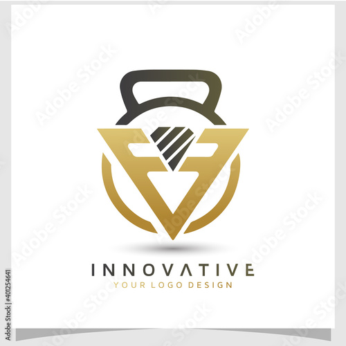 Letter FF fitness logo design, Gym Logos Design, Workout Logo Ideas For App, Gym Logo Ideas and Fitness Logo Designs