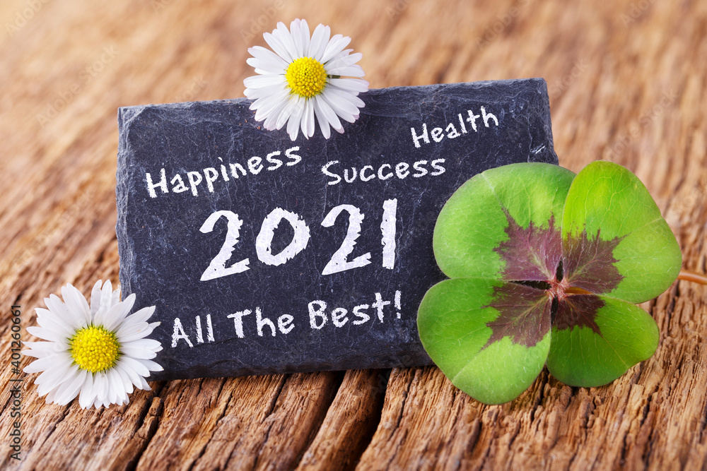 Was Heißt Gesundheit Auf Englisch Frohes Neues Jahr 2021 - Karte zum Neujahr mit Glückwünschen auf