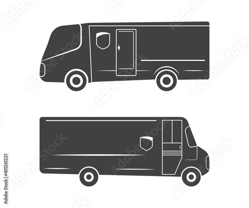  UPS Delivery Truck SVG, UPS Truck Icon,