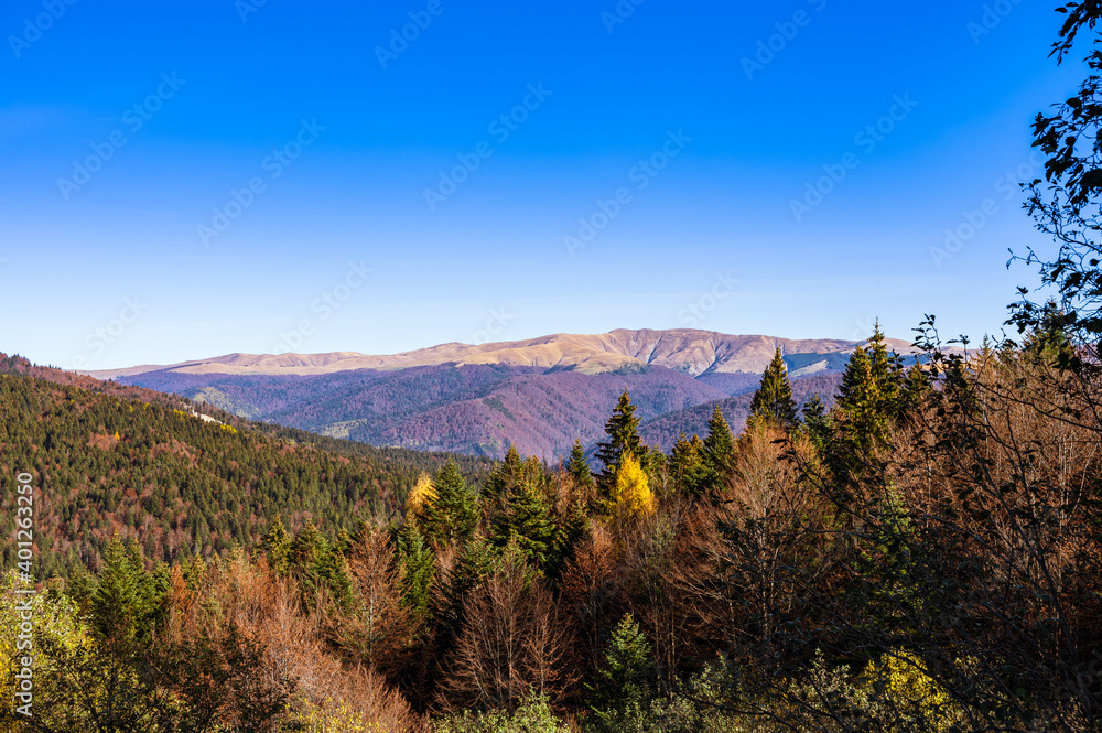 Romanian mountain landscape
