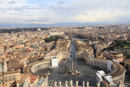 aerial view of Rome , Italy © FarazHabiballahian