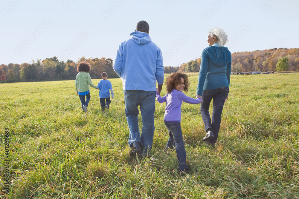 Family walk Family walk