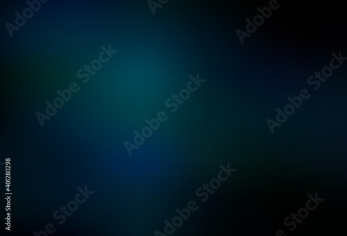 Dark BLUE vector blurred pattern.