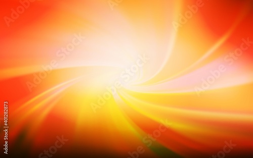 Light Orange vector abstract layout. A completely new colored illustration in blur style. Completely new design for your business.