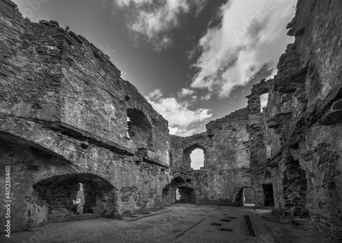 Llansteffan Castle South Wales photo