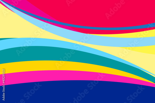 Abstract vector background with different geometric elements