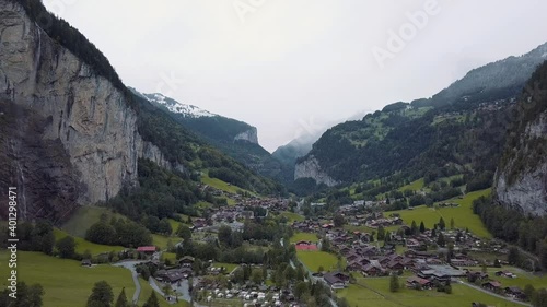 Lauterbrunnen on of the moist beautiful village in Switzerland.