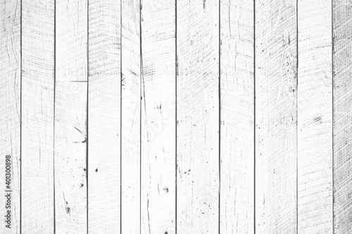 Rustic painted wood wall or floor. Rough wooden planks. White light neutral flat faded tones.