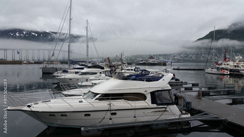 Hafen in Tromsø