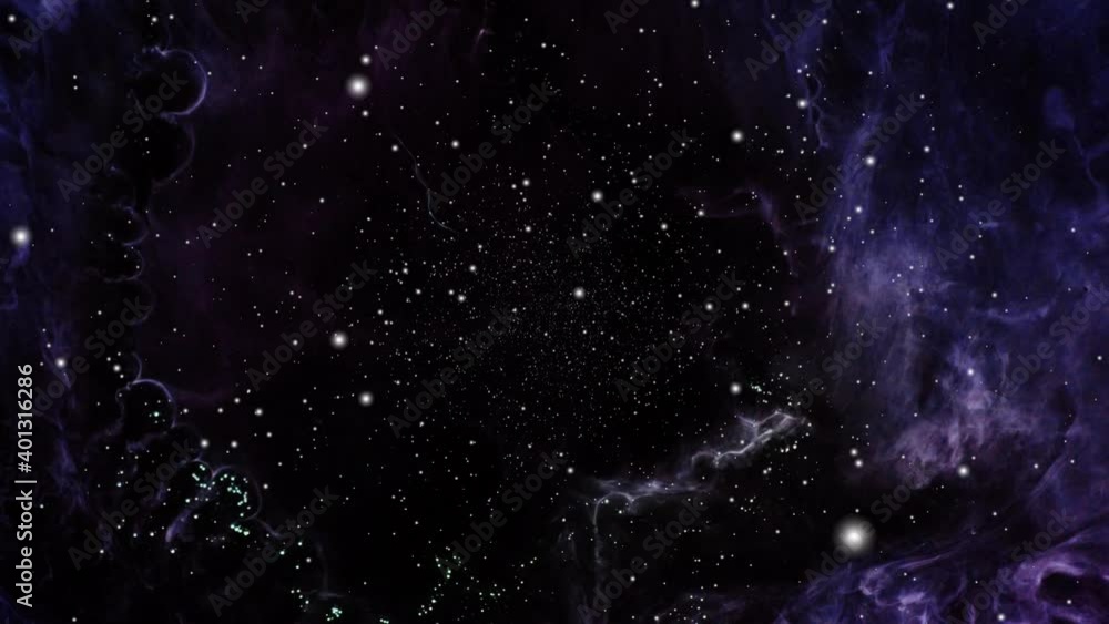 nebula clouds moving with stars around them in the universe nebula clouds moving with stars around them in the universe
