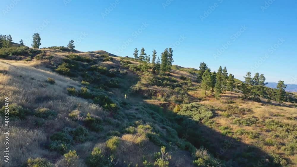 Drone images shot near Lake Hughes Road in Castaic, California. Drone images shot near Lake Hughes Road in Castaic, California.