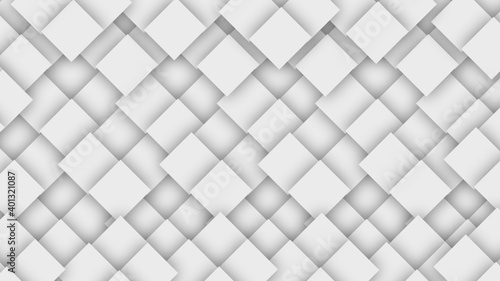 Modern 3D Prizm Squares Pattern Design Wallpaper