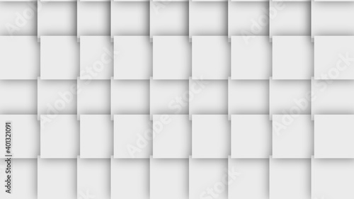 Modern 3D Square Pattern Design Wallpaper