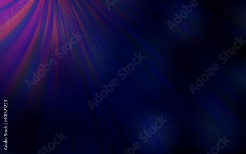 Dark Purple, Pink vector blurred template. Glitter abstract illustration with gradient design. Background for designs.
