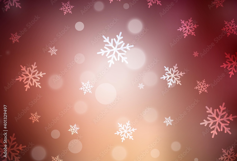 Dark Red vector background in Xmas style. Dark Red vector background in Xmas style.