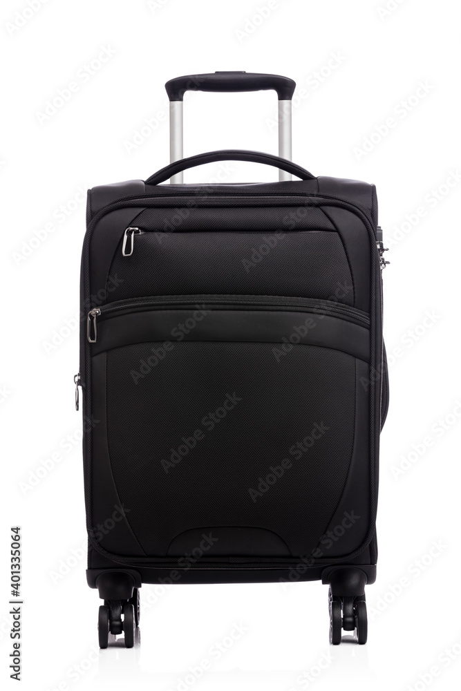 Travel suitcase isolated on white. Travel suitcase isolated on white.