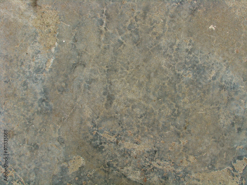 The texture of the concrete surface