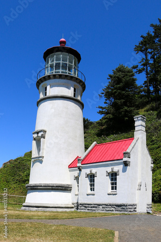 Wallpaper Mural lighthouse on the coast of oregon, USA Torontodigital.ca